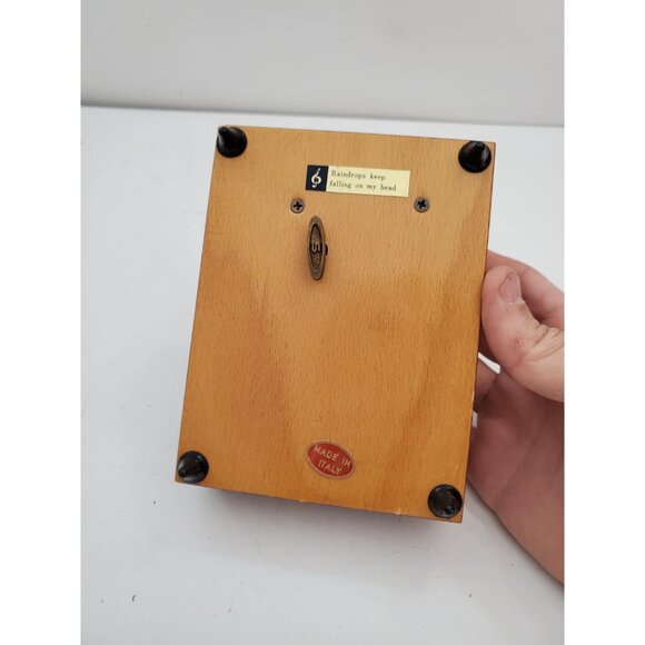 Vintage Mapsa - Hummel Original – Sorrento Italy Fine Wood Music Box, Children - Picture 7 of 10